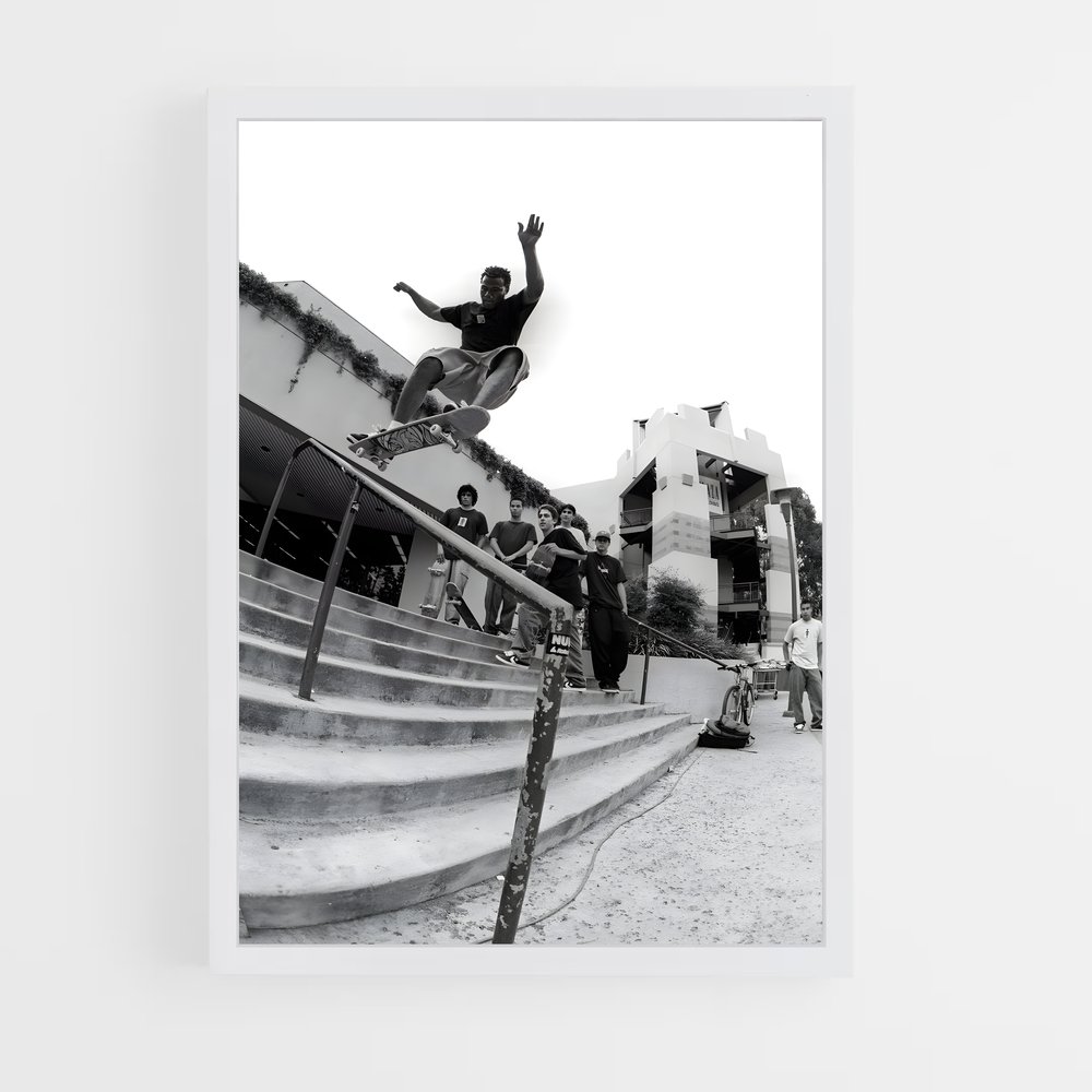 Poster Guy mariano – affiche Skateboard (vue 3)